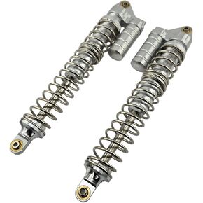 NHX RC Alum Front Piggyback Adjustable Shocks for HPI BAJA 5B/5T/5SC -Silver