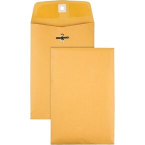Office Depot® Brand Clasp Envelopes, 6 1/2" x 9 1/2", Brown, Box Of 100