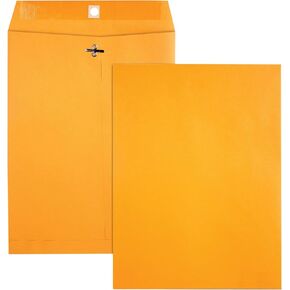 Office Depot(R) Clasp #97 Envelopes, 10in. x 13in., 28 Lb., Brown Kraft, Box Of 100