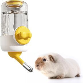 YumSur 30 OZ Rabbit Water Bottle, Pet Water Bottle for Cage Crate,Hanging Automatic Water Dispenser for Cage,Ferret Bunny Guinea Pig Water Bowl,Suitable for Small Animal