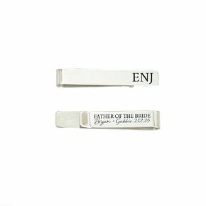Personalized Father of the Bride Gift Father Of The Bride Tie Clip Father of the Brides Parent Gift Personalized Father of Bride Tie Clip FATHER-BRIDE-TIE
