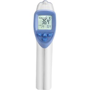 Animal Thermometer, Digital Veterinary Thermometer Pet Thermometer for Dogs Pigs Sheep Horses Puppies with LED Display Memory Infrared Accuracy