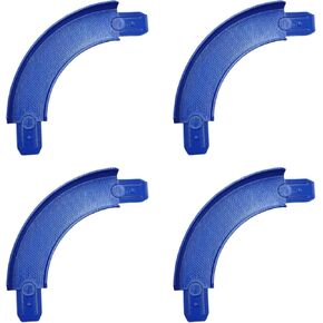 Track Connectors Pieces Compatible with Hot Wheels,90 Degree,Size L,4 Packs