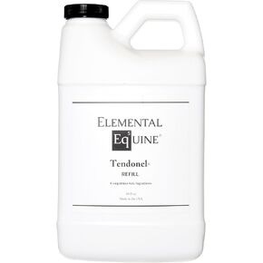 Elemental Equine Tendonel 64oz Liniment Rub for Horses - Soothe and Relax Tired Muscles While Providing Relief and Reduced Stiffness