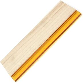 Silk Screen Printing Squeegee Rubber Wood Oilness Scraper for Ink Silk Screen Printing Manually 75 Durometer 39inch