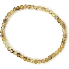 Rutilated Golden Quartz Bracelet in Saudi Arabia