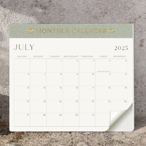 Beautiful 2025-2026 Magnetic Fridge Calendar - Runs From July 2025 Until December 2026 - The Perfect Monthly Refrigerator Calendar for Easy Organizing