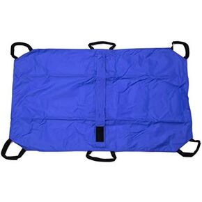 Transport Stretcher for Dogs | Emergency Animal Carrier with Safety Strap | 250 Pound Weight Limit | Pet Stretcher Size: 47 L X 29 W inches Pet Carrier (Blue)