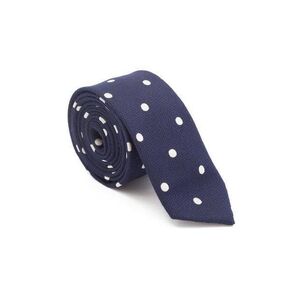 Vintage-Inspired Polka Dot Cashmere Necktie - Retro Rock 'n' Roll Fashion Accessory