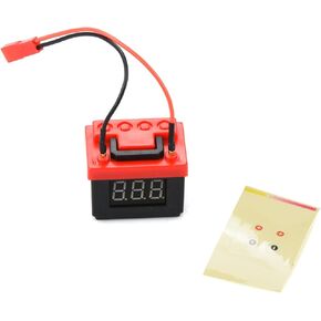 6-15V Low Voltage Alarm Lipo Battery Decor for Axial 1/10 RC TRX4 SCX10 90046
