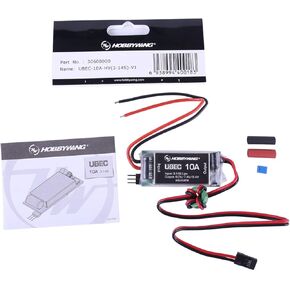 ZEZEFUFU 10A UBEC 3-14S High Voltage Regulator Module BEC for Hobbywing Accessory