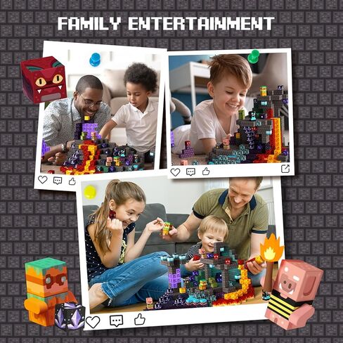 Gobidex 100pcs لبنات البناء المغناطيسية بناء Magwonder Cave World مع ألعاب البناء المغناطيس هدية حسية للبنين الفتيات الفتيات in Kuwait