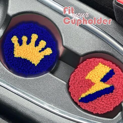 مجموعة أدوات Punch Needle للمبتدئين البالغين Easy Needle Punch Punch Termbroidery Set بما في ذلك Threader تعليمات Fabric Hoop Yarn Coaster Making Making Supplies ، مجموعة من 8 80s Art Crafts Gifts in Kuwait
