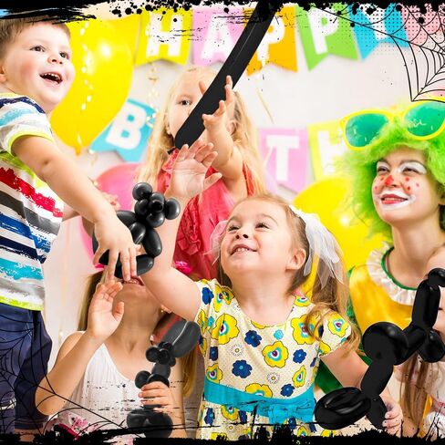 260 بالونات 100pcs البالونات البيضاء الطويلة لربط قوس البالون ، سماكة اللاتكس ملتوية بالون إكليواند موديل زفاف عيد ميلاد زخارف حفلة عيد الميلاد in Kuwait