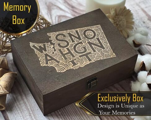 Florida Inspired Engraved Wooden Box - Sunshine State Design, A Memorable Gift or Souvenir in Saudi Arabia