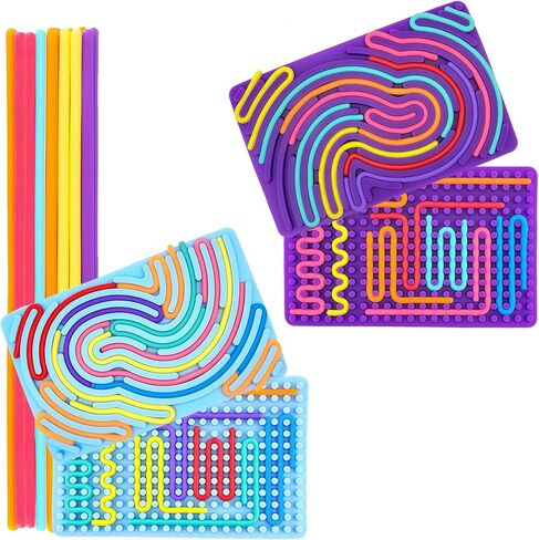 2 Pack Sensory Activity Boards, Sensory Fidget Toys for Stress Relief in Saudi Arabia