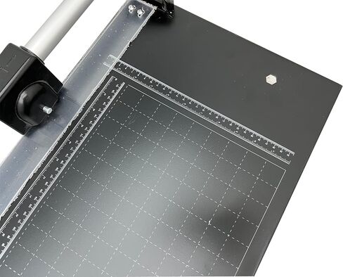 Techtongda Rotary Paper Trimmer ، طوله 48 بوصة ، قاطع الورق الاحترافي مع شفرتين احتياطيين ، خط زاوية ، عرض ذاتي ، قدرة من 8 إلى 10 صفائح للمكاتب والمدارس والحرف اليدوية in Kuwait
