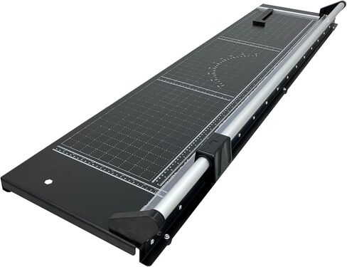 Techtongda Rotary Paper Trimmer ، طوله 48 بوصة ، قاطع الورق الاحترافي مع شفرتين احتياطيين ، خط زاوية ، عرض ذاتي ، قدرة من 8 إلى 10 صفائح للمكاتب والمدارس والحرف اليدوية in Kuwait