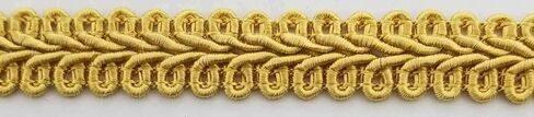 1/2" Chinese French Braid Gimp Trimming - 12 Continuous Yards - Many Colors! (Ivory) in Kuwait