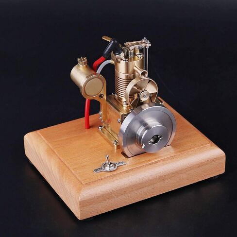 FunXylophy Engine Model Kits, 1.6cc Hit Miss Evaporated Water-Cooled Four-Stroke Horizontal Internal Combustion Engine Model, Physics Science Engine Kit in Saudi Arabia