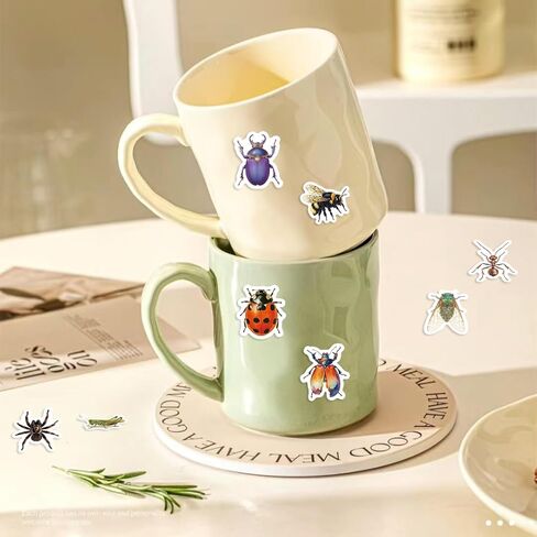 500PCS Bee Stickers Roll 10 Styles Envelope Seals Sticker Cute Animal Stickers for Kids Reward Sticker for Students Bee Themed Party Favors(500 Per Roll) in Kuwait