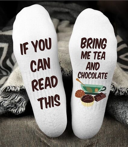 Funky Fun Socks With Sayings: Handcrafted Novelty Delights for All Ages, Versatile Sizing for Sizes 6-14, Exceptional Comfort & Durability, Beverage Themed Collection- Bring Me A Matcha Tea in Saudi Arabia
