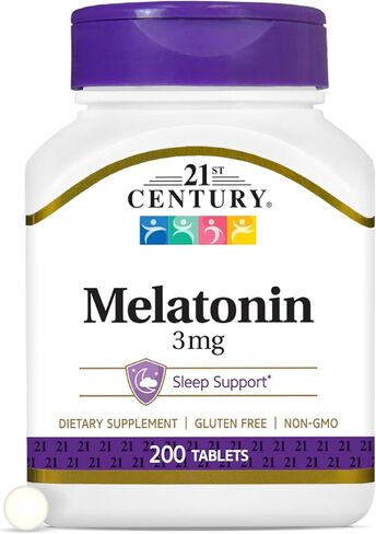 21st Century Melatonin 3 mg Tablets, 200 Count in Saudi Arabia