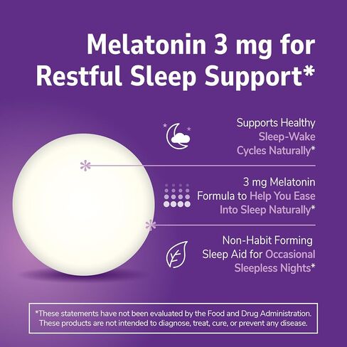 21st Century Melatonin 3 mg Tablets, 200 Count in Saudi Arabia