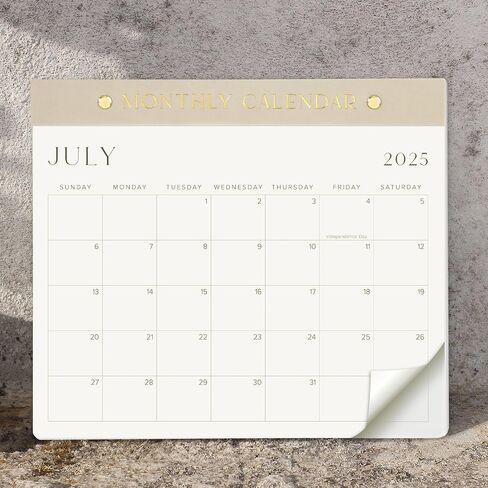 جميل 2025-2026 تقويم الثلاجة المغناطيسية - يمتد من يوليو 2025 حتى ديسمبر 2026 - تقويم الثلاجة الشهري المثالي لسهولة التنظيم in Kuwait