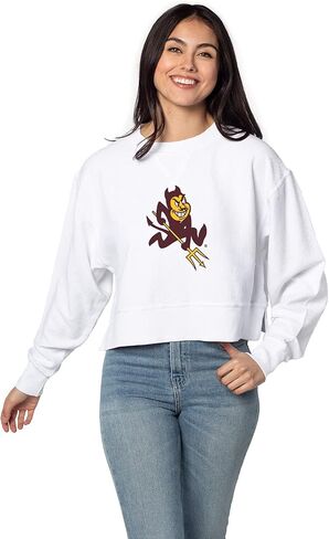 Chicka-d Women Standard Corded Boxy Pullover, Royal Blue, Large in Saudi Arabia