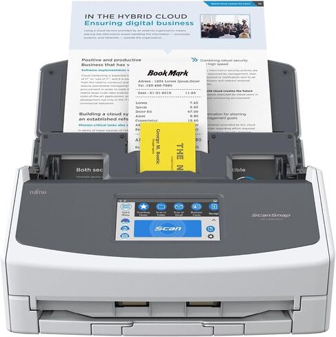 Fujitsu Scansnap IX1600 ADF Scanner - 600 DPI Optical in Saudi Arabia