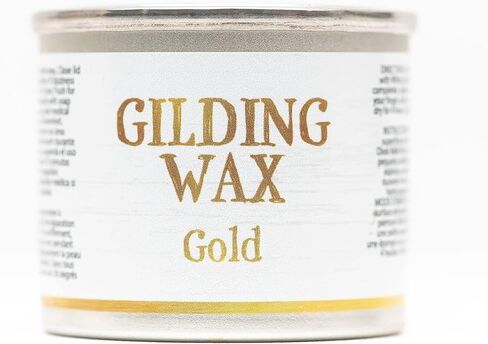 Dixie Belle Gilding Wax | بريق فاخر معدني قائم على النفط لشراء ، وميض في مشاريع DIY | مُحسّن للتفاصيل للأثاث والأجهزة والخشب ... in Kuwait