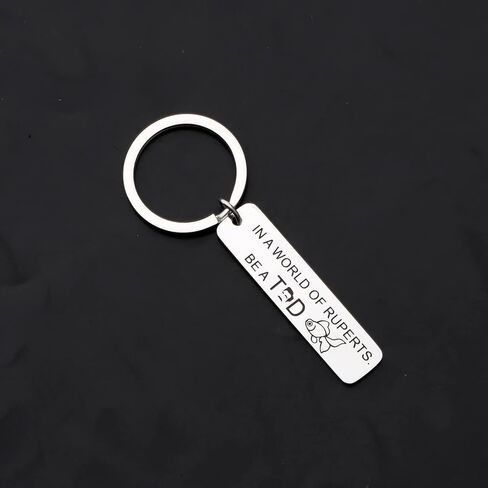 Ted Coach Keychain Lasso Tv Show Fans Gift Soccer Coach Gift Ted Laso Lover Gift in Saudi Arabia