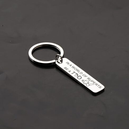 Ted Coach Keychain Lasso Tv Show Fans Gift Soccer Coach Gift Ted Laso Lover Gift in Saudi Arabia