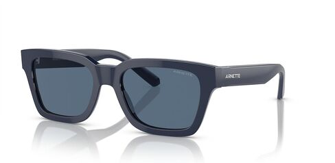 Arnette Men's AN4334 Cold Heart 2.0 Square Sunglasses, Transparent Blue/Clear Orange/Dark Blue, 53 mm in Saudi Arabia