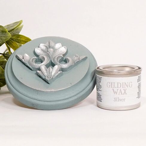 Dixie Belle Gilding Wax | بريق فاخر معدني قائم على النفط لشراء ، وميض في مشاريع DIY | مُحسّن للتفاصيل للأثاث والأجهزة والخشب ... in Kuwait