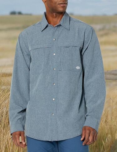 Dickies Men's Cooling Long Sleeve Work Shirt in Saudi Arabia