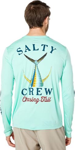 Salty Crew Tailed Long Sleeve Tech Tee White MD in Saudi Arabia