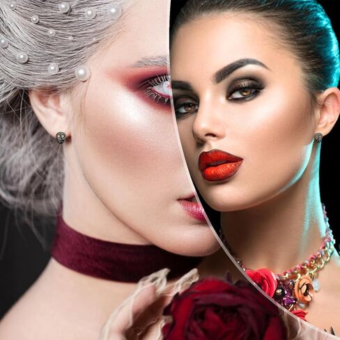 TGNEL Pure Titanium Earrings Bat Earrings Halloween Animal Stud Earrings Cool Trendy Party Hypoallergenic for Men Women Black in Kuwait