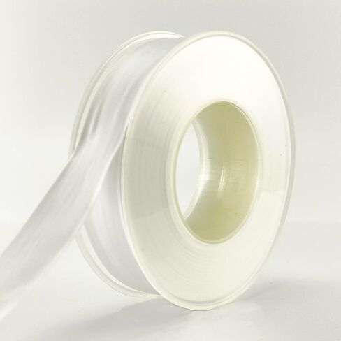 Thread Seal Tape, Pipe Seal Tape, Teflon Tape to Prevent Leaks at Faucet Connections, Pipes, Shower Heads, and Drain Pipes for Water Lines 20m x 18mm in Saudi Arabia