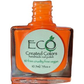 Tangerine Dream Orange Neon Nail Polish 10 Free Cruelty Free Vegan