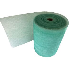 wioboy Paint Booth Exhaust Filter Roll, (25" x 300ft) 15 Gram Fiberglass Paint Arrestor for Spray Booth