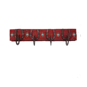 Rustic Horseshoe Coat RAck