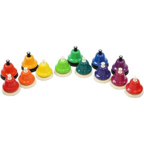 Rhythm Band Instruments Chroma-Notes 13-Note Desk Bell Set