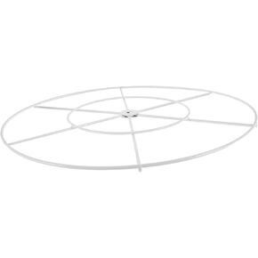 PRETYZOOM Iron Drape Hoop Circle for Weddings Parties and Celebrations Frame for Unique Decor Easy Installation and Versatile Use