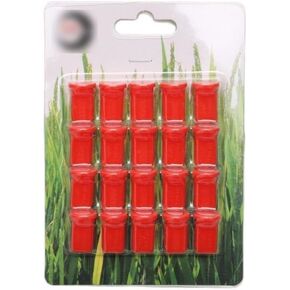 20PCS Pressure Farming-Related Spray Drone Atomizing Flat Fan Nozzle Compatible with Anti-Drift Sprinkler for Greenery Care Accessory(Brown 05)