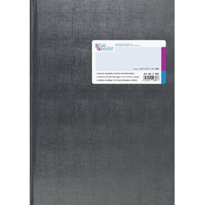 Baier & Schneider Account Book Business Book Column Paper Binding, grau, 8 Column, 21 x 25.5