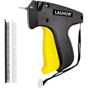 Mini Stitch Gun Kit for Clothes Repair - 0.13" Invisible Stitches with 3000 Fasteners (1500 Black+White), Handheld Sewing Tool for Jeans, Baby Clothes & Travel Emergency Fix - Bonus Tag Gun Included