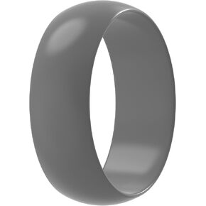 ThunderFit Silicone Wedding Ring for Men - 1 Ring (Olive Green, 8-8.5 (18.50mm) in Kuwait
