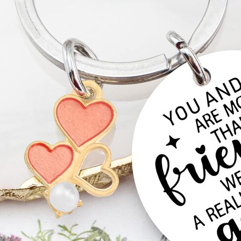 OEHEDOU Funny Friendship Gifts Birthday Gifts For Women Friends Best Friends Gifts For Women Friends Birthday Gifts keychain Gift For Friend Soul Sister Bestie BFF Valentine's Day Gifts in Saudi Arabia